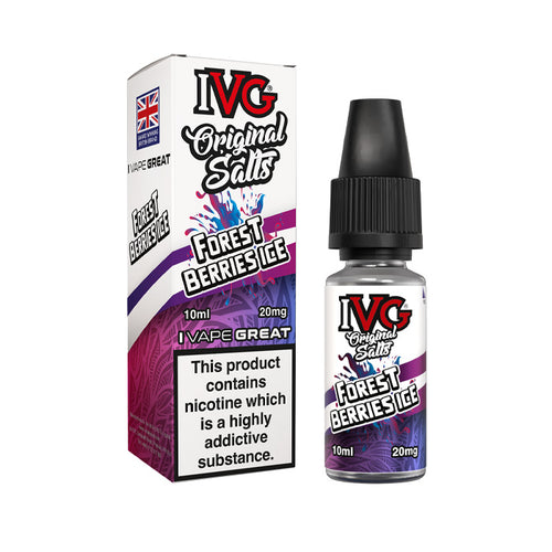 Forest Berries Ice Ivg Originals 10ml Nic Salt E-Liquid and Box