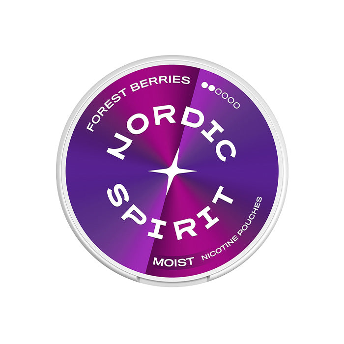 Nordic Spirit Forest Berries Nicotine Pouches - 6mg Regular