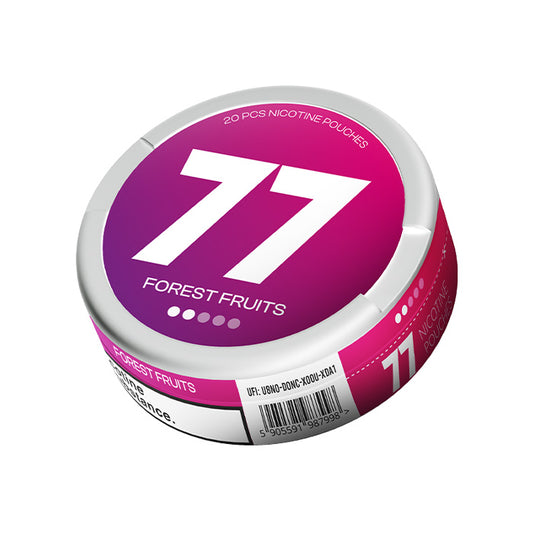 5.2mg Forest Fruits 77 Nicotine Pouches
