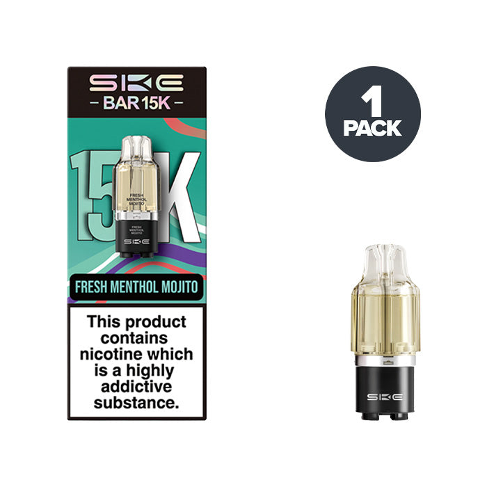 SKE Fresh Menthol Mojito SKE Bar 15K Refill Pack — image 1 of 1