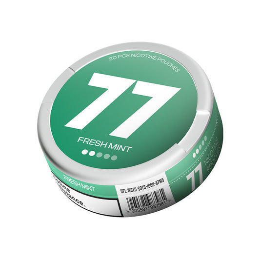 5.2mg Fresh Mint 77 Nicotine Pouches
