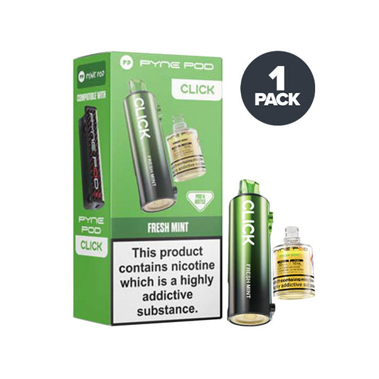 Fresh Mint Pyne Pod Click Prefilled Pod and Box
