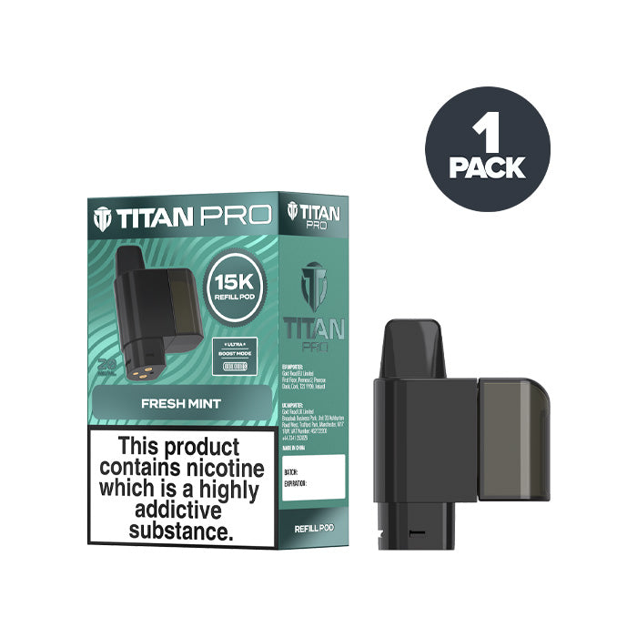 Titan Fresh Mint Titan Pro 15K Refill Pack — image 1 of 1