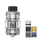 Geekvape Z Subohm 5 Tank with five squares showcasing all available colours