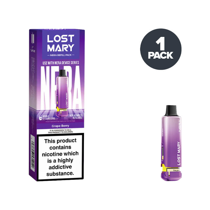 Grape Berry Lost Mary Nera 15K Refill Pack