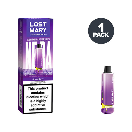 Grape Berry Lost Mary Nera 15K Refill Pack