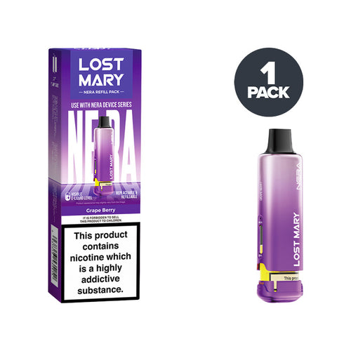 Grape Berry Lost Mary Nera Refill Pack