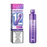 Grape Elf Bar Plus 12 Prefilled Pod Kit with Box