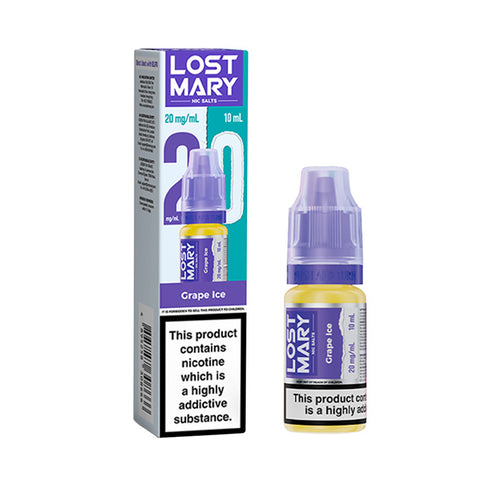 Grape Ice Nic Salt E-Liquid by Lost Mary