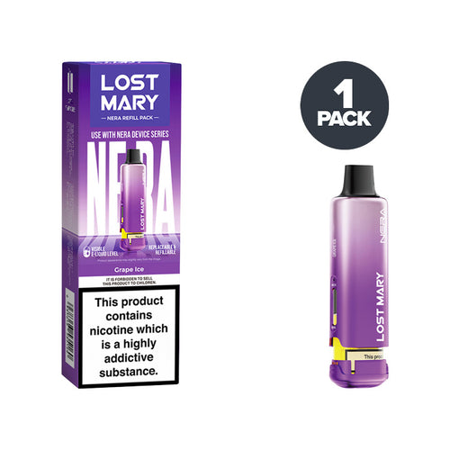 Grape Ice Lost Mary Nera Refill Pack