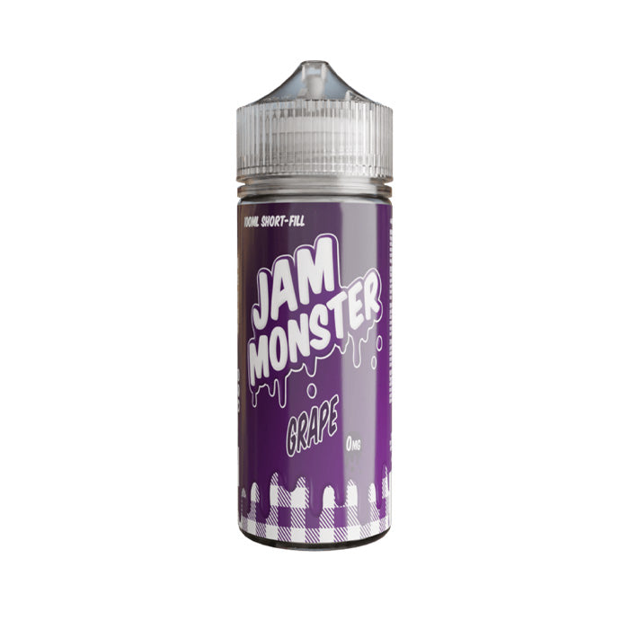 Grape 100ml Shortfill E-Liquid by Jam Monster