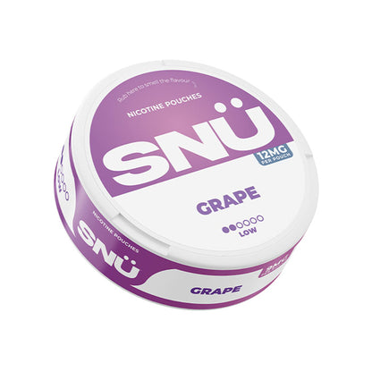 12mg Grape SNU Nicotine Pouches