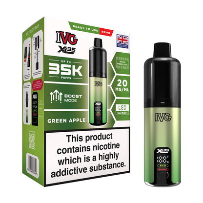 IVG XL35 Prefilled Pod Kit - Green Apple