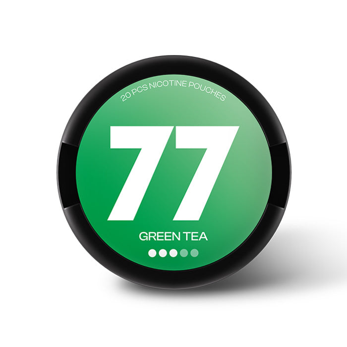 Green Tea 10.4mg 77 Nicotine Pouches