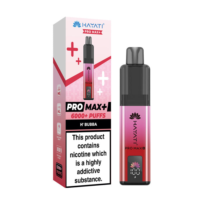 H Bubba Hayati Pro Max Plus Kit and Box