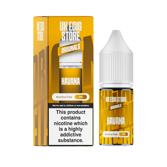 UK Ecig Store Havana 10ml E-liquid with Box