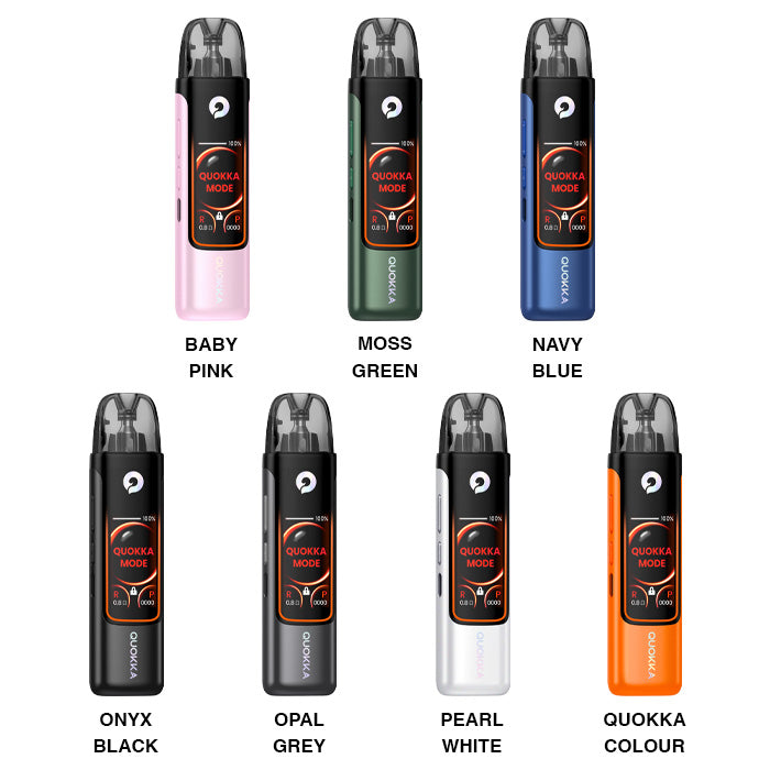 Hayati Quokka Pro Vape Kit with all colours