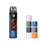 Hayati Quokka Pro Vape Kit with seven squares showcasing seven out of the seven available colours