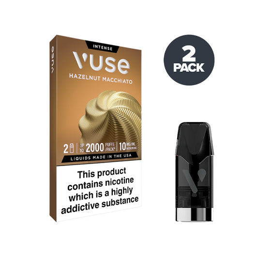 Hazelnut Macchiato 10mg Vuse Intense Pod and Box