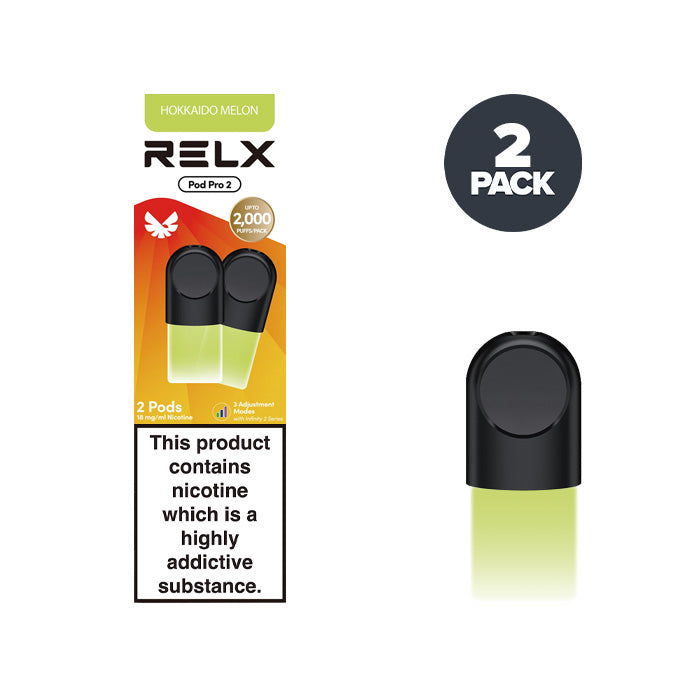 Hokkaido Melon Relx Pod Pro 2 Pod and Box