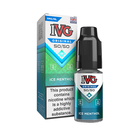Ice Menthol E-Liquid by IVG Original 50/50