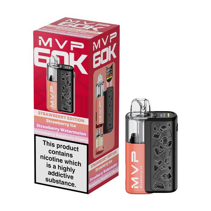 Strawberry Edition Innokin MVP 60K Pod Kit and Box