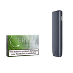 Midnight Black IQOS Iluma-i One Kit with a Pack of TEREA tobacco sticks