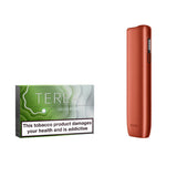 Vivid Terracotta IQOS Iluma-i One Kit with a Pack of TEREA tobacco sticks