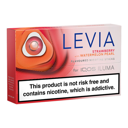 Pack of IQOS Levia Strawberry with Watermelon Pearl Flavoured Nicotine Sticks