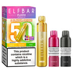 Juicy Edition Elf Bar Plus 50 Prefilled Pod Kit and Box