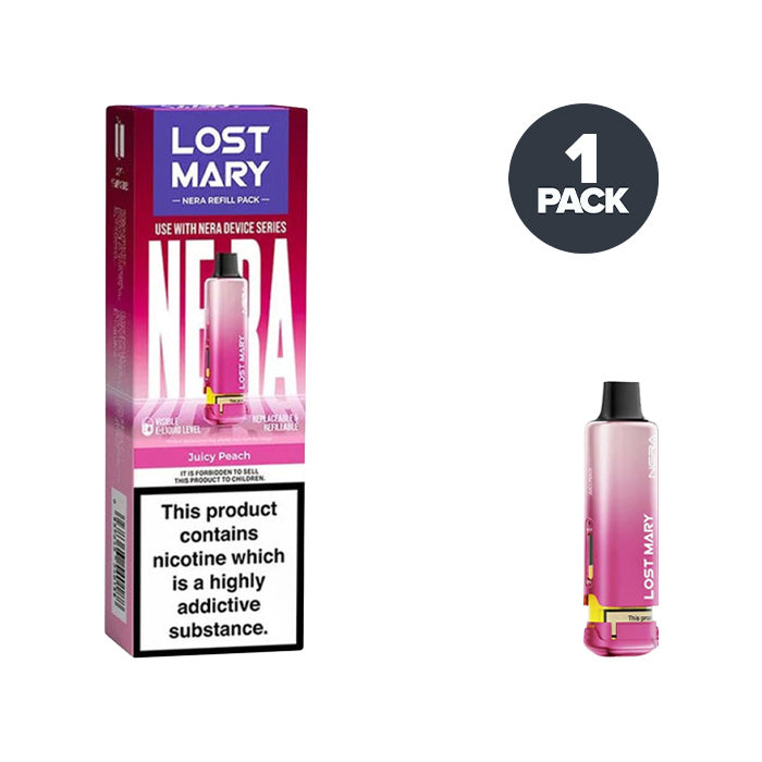 Juicy Peach Lost Mary Nera 15K Refill Pack