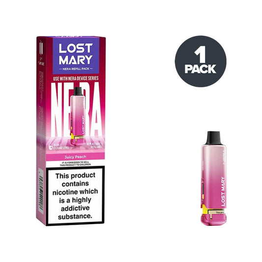 Juicy Peach Lost Mary Nera 15K Refill Pack