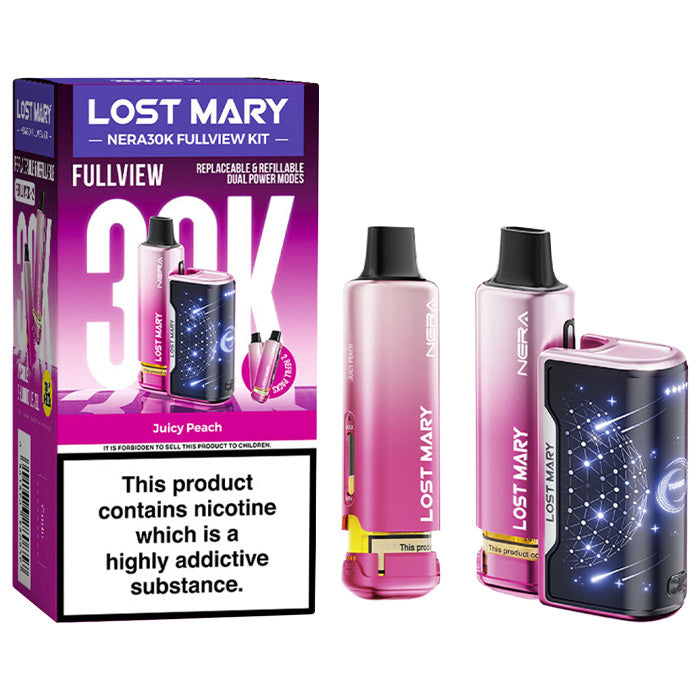 Juicy Peach Lost Mary Nera 30K Pod Kit