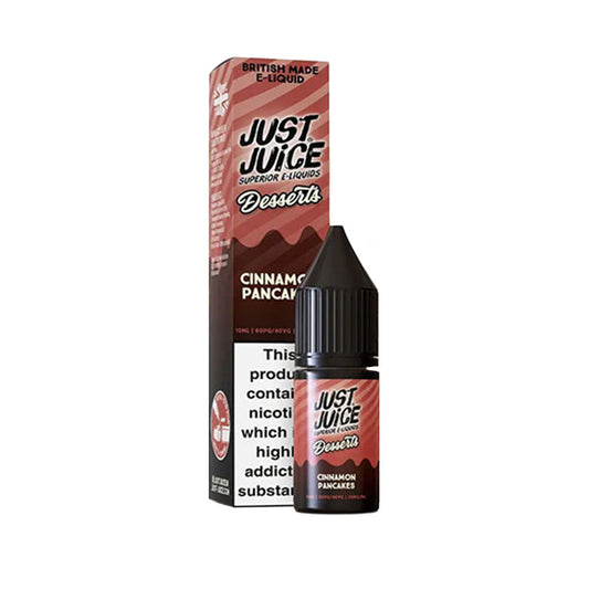 Cinnamon Pancakes Nic Salt E-Liquid by Just Juice Dessert Salts