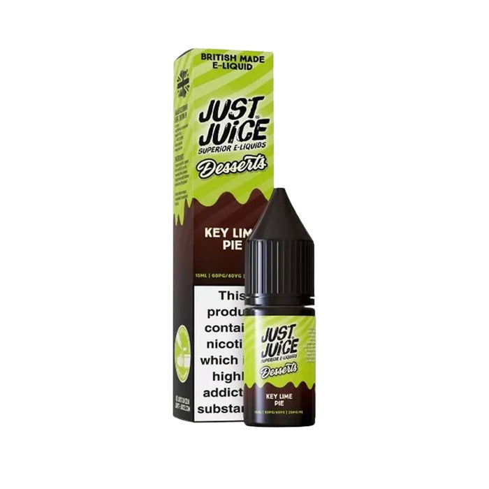 Key Lime Pie Nic Salt E-Liquid by Just Juice Dessert Salts
