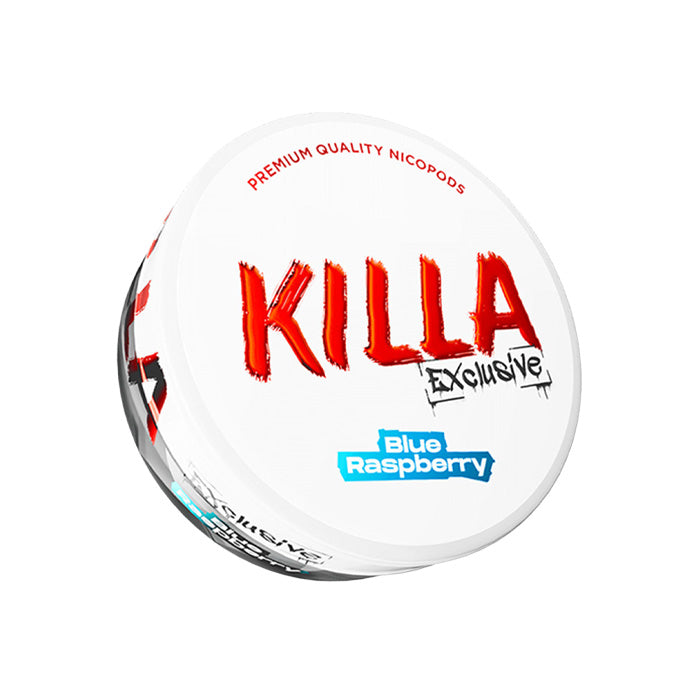 Killa Exclusive Blue Raspberry Nicotine Pouches