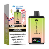 Kiwi Banana / Strawberry Banana Hayati Pro Ultra Plus Prefilled Vape Kit and Box