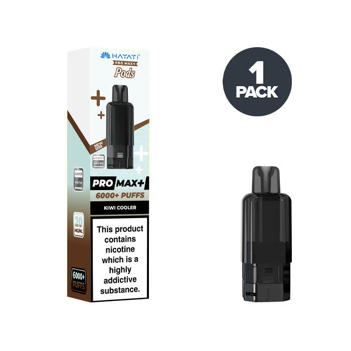 Kiwi Cooler Hayati Pro Max Plus Prefilled Pods