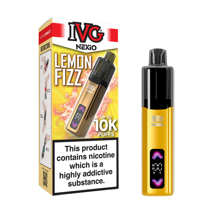 Lemon Fizz IVG Nexio Prefilled Pod Kit