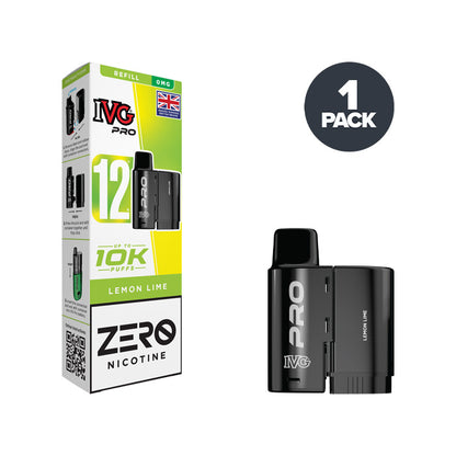 Lemon Lime IVG Pro 12 0mg Refill Pack