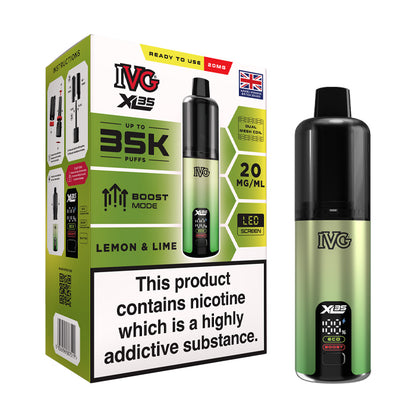 IVG XL35 Prefilled Pod Kit - Lemon & Lime
