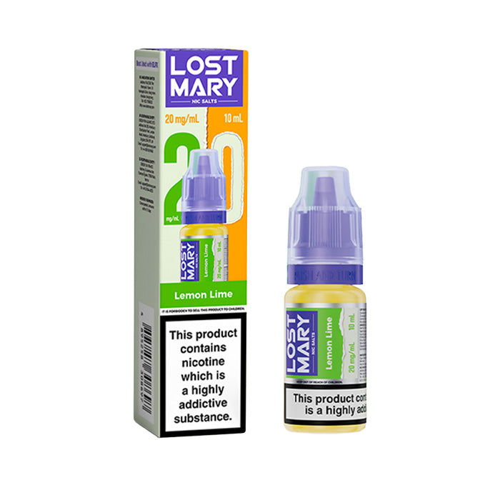 Lemon Lime Nic Salt E-Liquid by Lost Mary