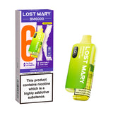 Lemon Lime Lost Mary BM6000 Prefilled Pod Kit and Box