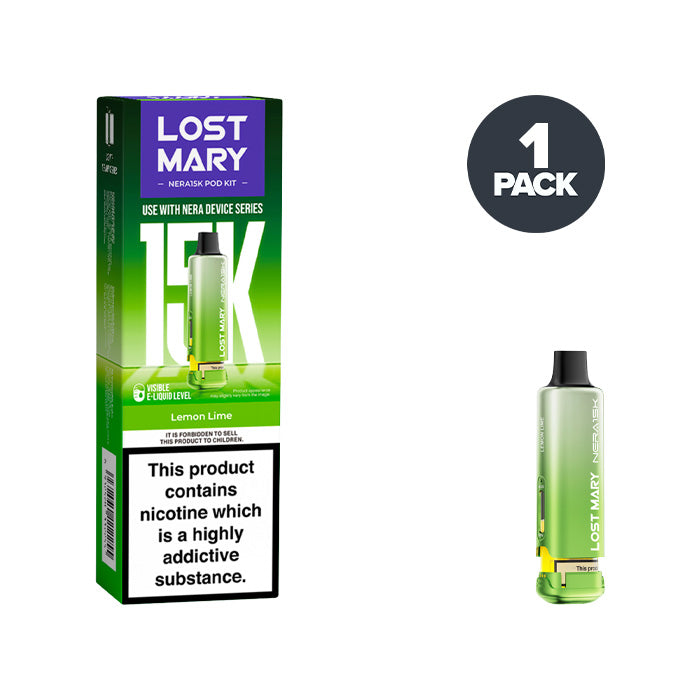 Lemon Lime Lost Mary Nera 15K Refill Pack