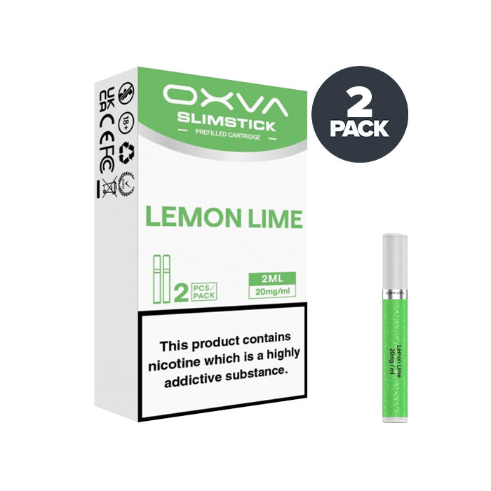 Lemon Lime OXVA SlimStick Prefilled Pod and Box
