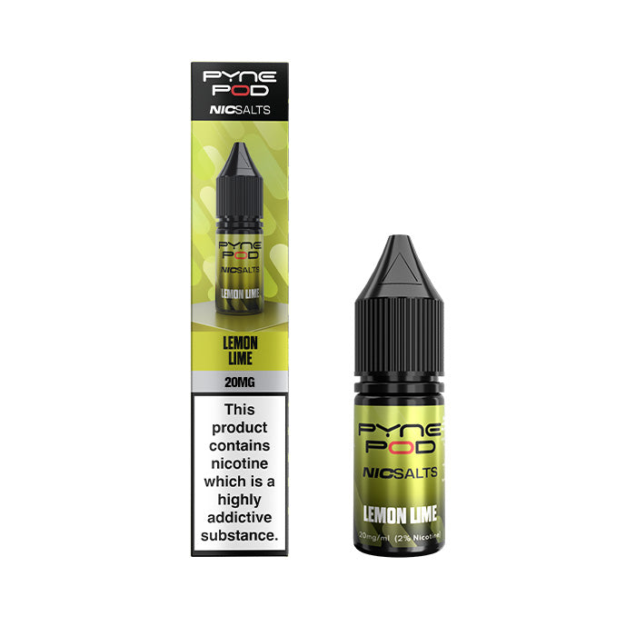 Lemon Lime Nic Salt E-Liquid by Pyne Pod