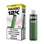 Lemon Lime Relx MaxGo 12k Prefilled Pod Kit and Box