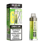 Lemon Lime SKE Bar 6K Prefilled Pod Kit and box