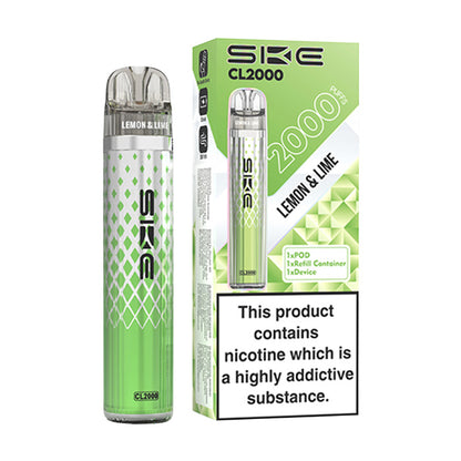 SKE CL2000 Prefilled Pod Kit - Lemon & Lime
