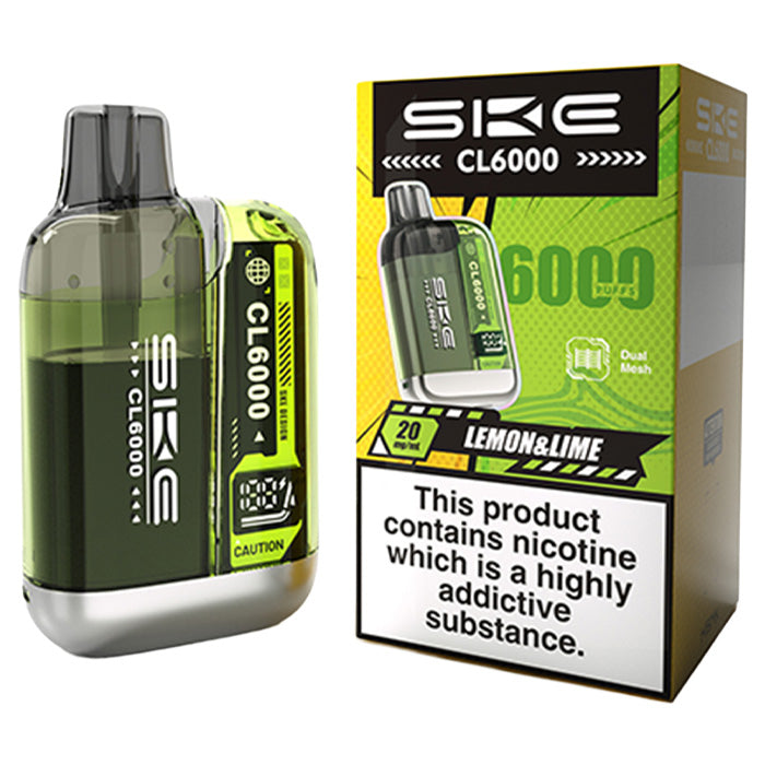 Lemon & Lime SKE CL6000 Prefilled Pod Kit with Box